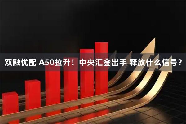 双融优配 A50拉升！中央汇金出手 释放什么信号？